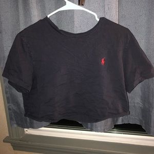 cropped polo